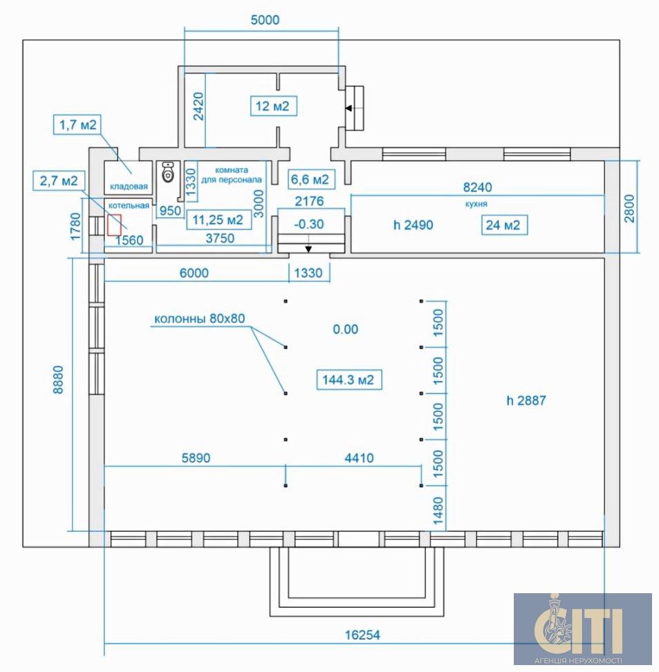 Действующее кафе в центре Житомира, 200 м2 Діюче кафе в центрі Житомира, 200 м2