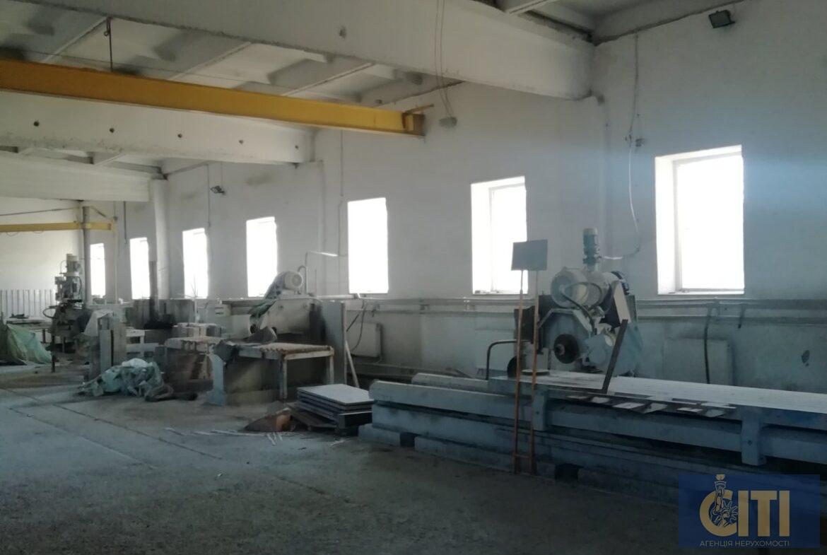 Каменеобробне підприємство (обробка граніту), 2 040 м2
