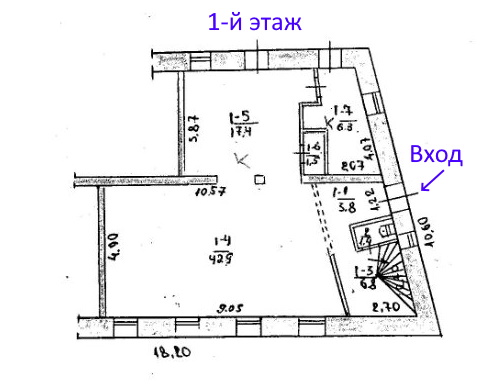 Магазин-кафе в центре Житомира, 120 кв.м.