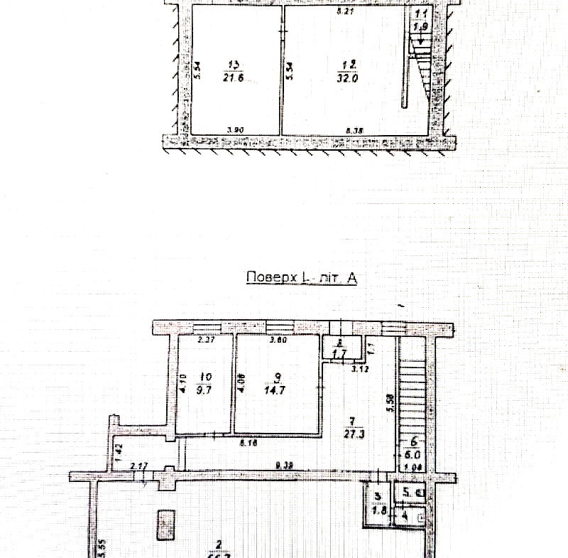 A room in the center of Zhitomir, 186 m2