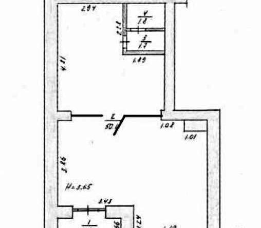 A room in the center of Zhitomir, 56 m2