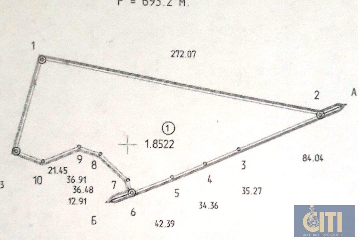 Продаж земельної ділянки із залізничною гілкою, 5.5 га під елеватор, склади, бізнес