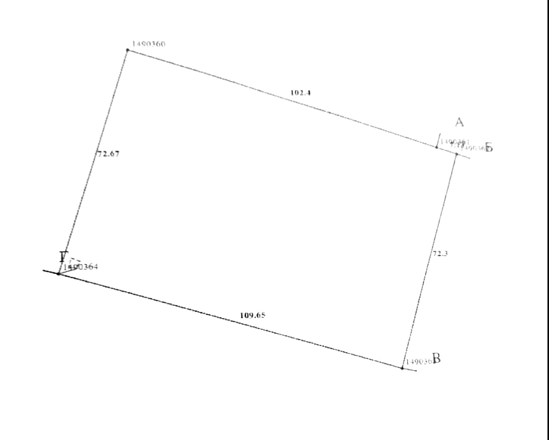 Land plot of 80 hundredths on the street Zhuyko