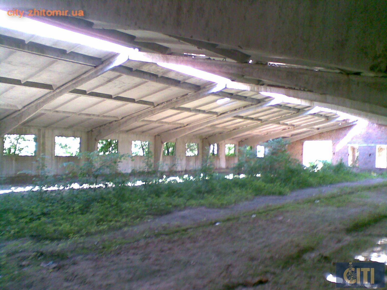 Производственное помещение, 10 км от Житомира, 1500м2 Виробниче приміщення, 10 км від Житомира, 1500м2