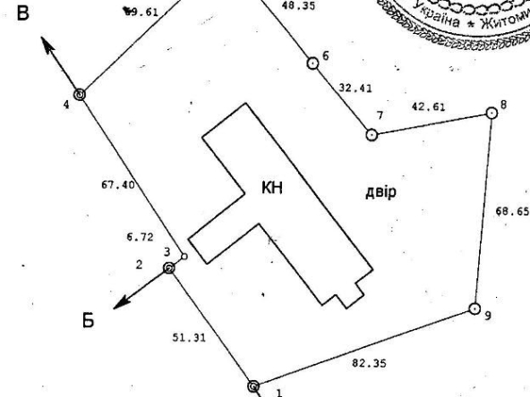 Production facility, 10 km from Zhitomir, 1500m2