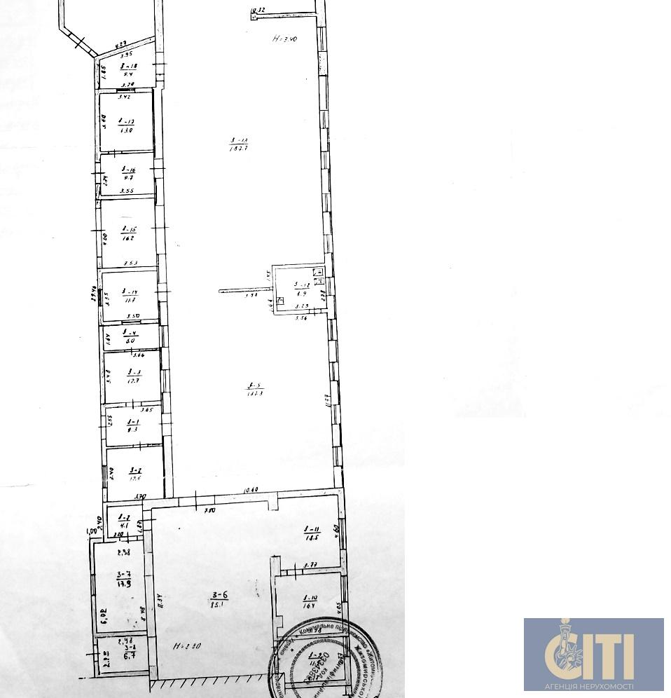 Производственное помещение в центре, район ЦУМа, 650 м2 Виробниче приміщення в центрі, район ЦУМу, 650 м2