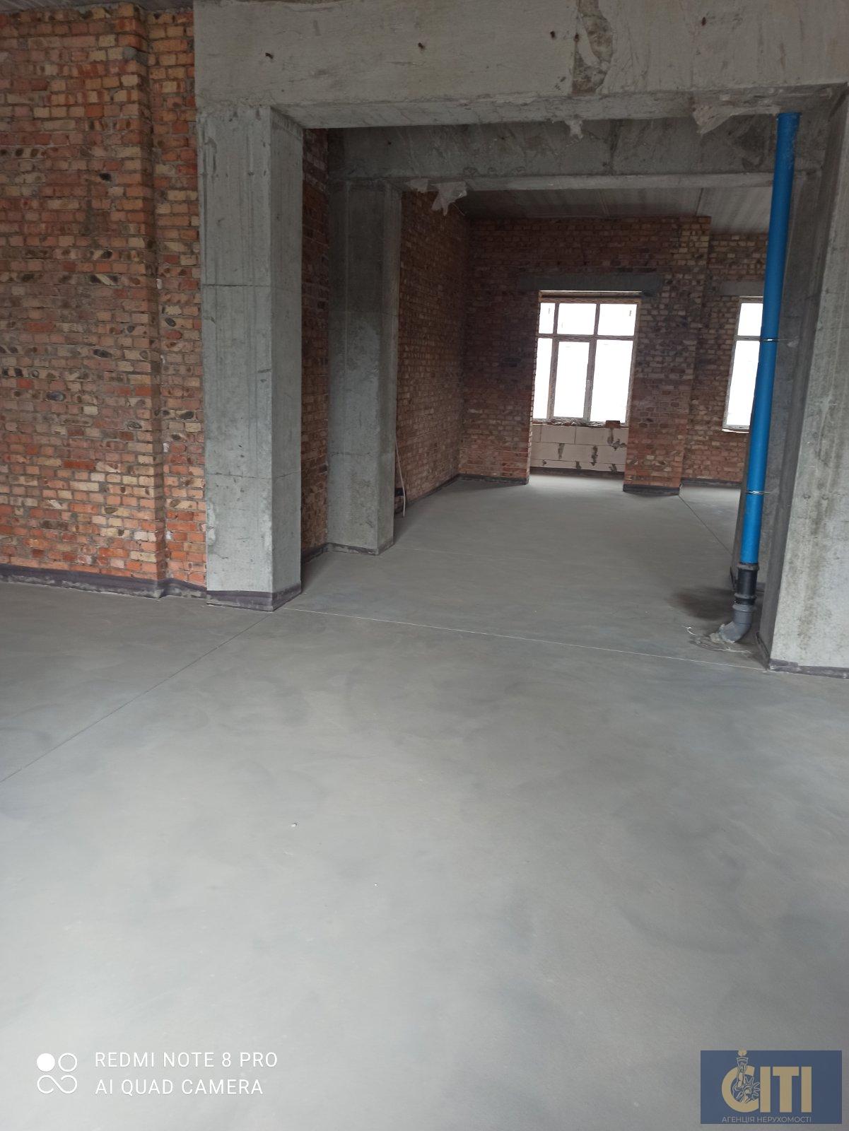 Коммерческое помещение в новострое, 165 м2 Комерційне приміщення в новобудові, 165 м2