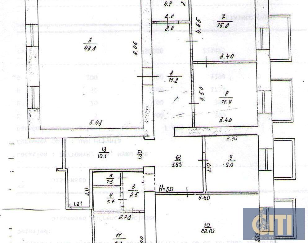 Оренда офісу в центрі міста, 150 м²