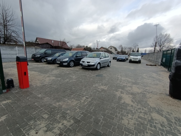 Parking lot (parking space) - 1 200 m² + office 15-45 m²