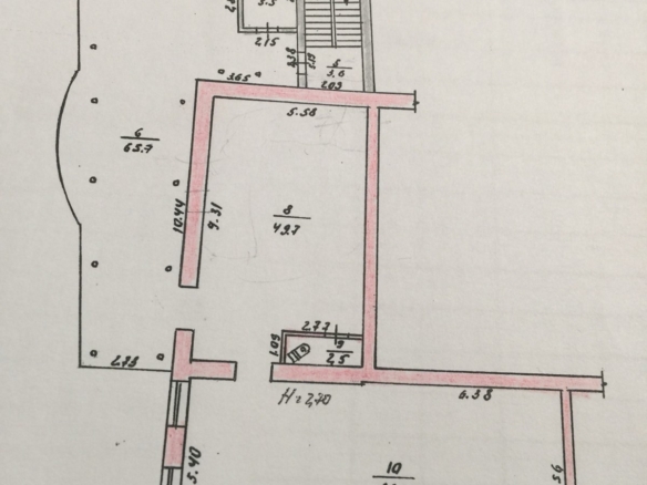 Помещение в самом центре по ул.Киевской, 180 м2