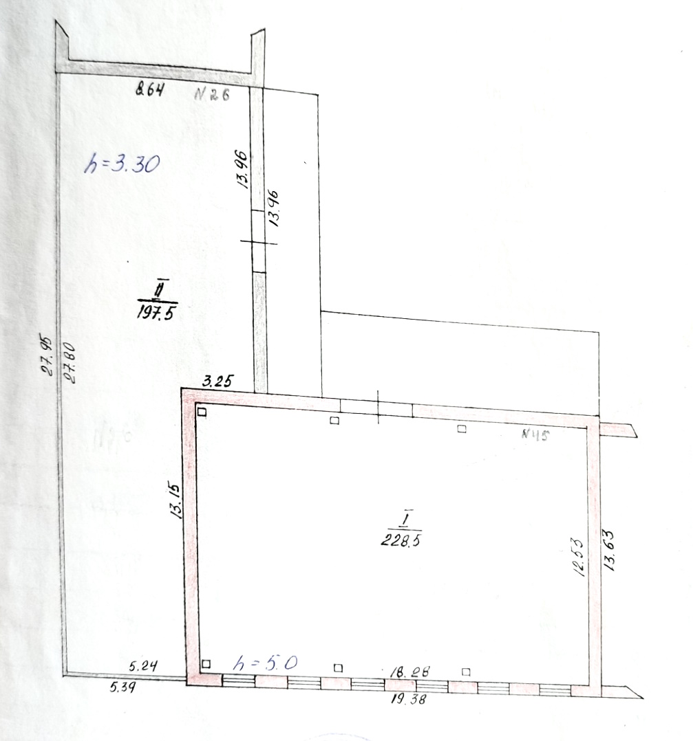 For sale warehouse with ramp in Korosten, 425 sq.m.