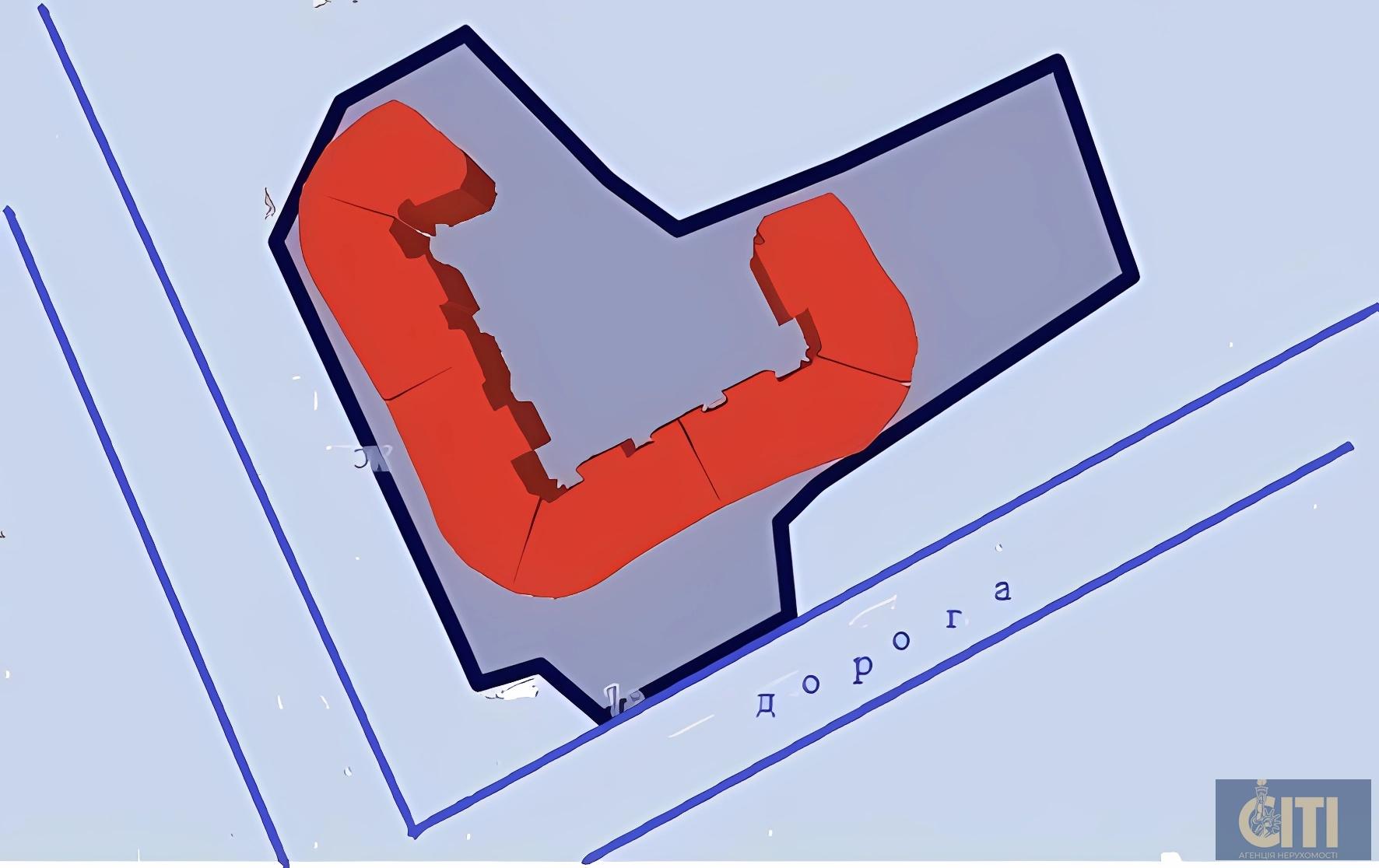 Продажа земельного участка коммерческого назначения 0.50 Га под строительство многоэтажного дома, центр Житомира Продаж земельної ділянки комерційного призначення 0.50 Га під будівництво багатоповерхового будинку, центр Житомира