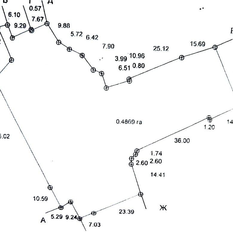 Продаж земельної ділянки комерційного призначення 0.50 Га під будівництво багатоповерхового будинку, центр Житомира