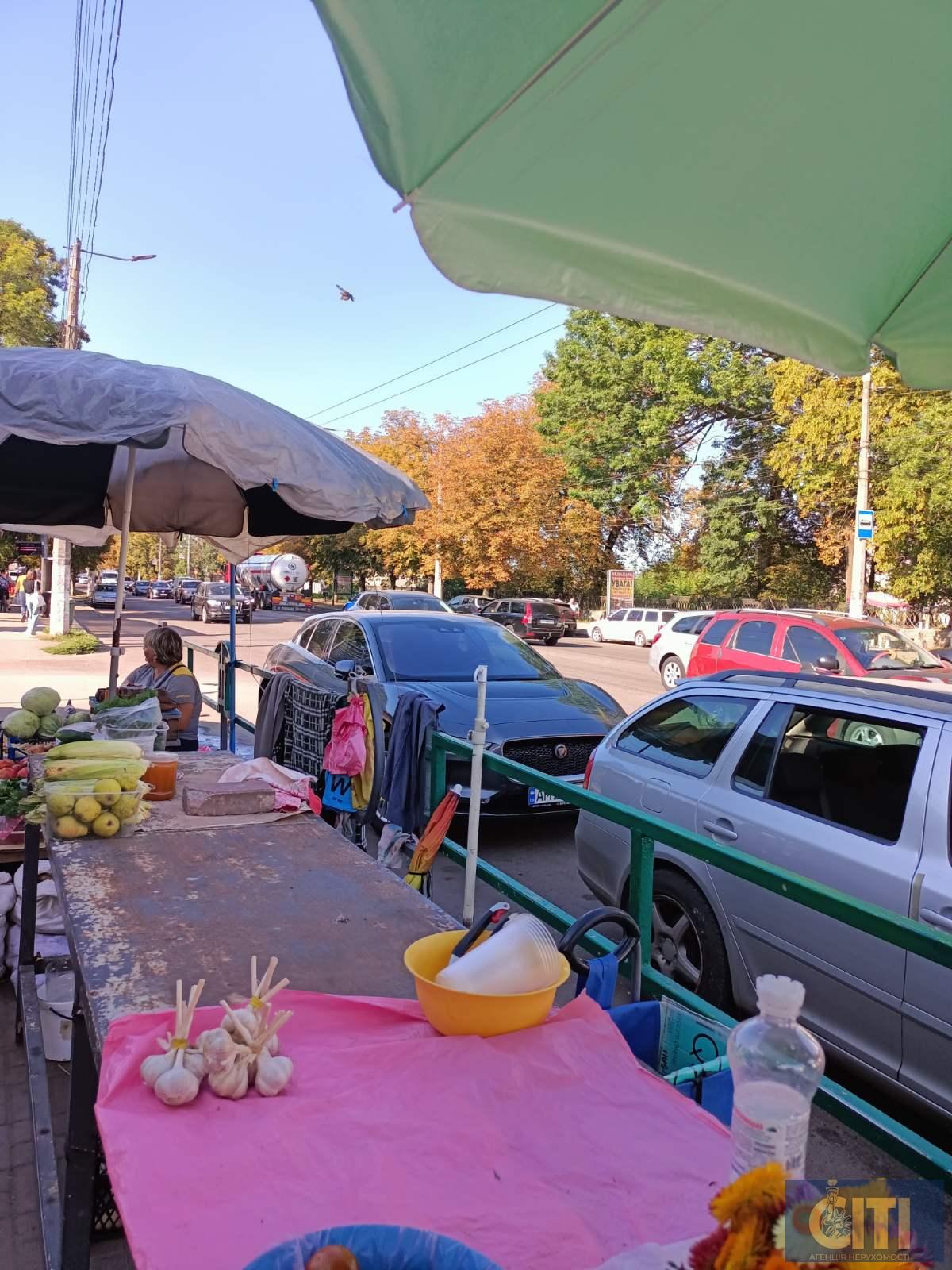 Аренда киоска на Крошне, 20 м², фасад Оренда кіоску на Крошні, 20 м², фасад