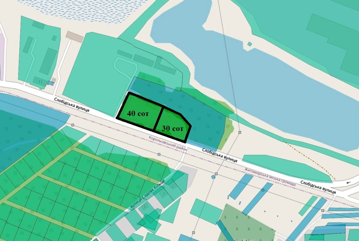 Sale of land plot of commercial purpose, 40 sot. area of Paper Factory.