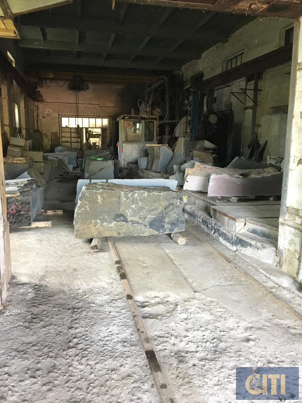 Stone processing shop with full equipment for sale, Khoroshev, Zhytomyr region