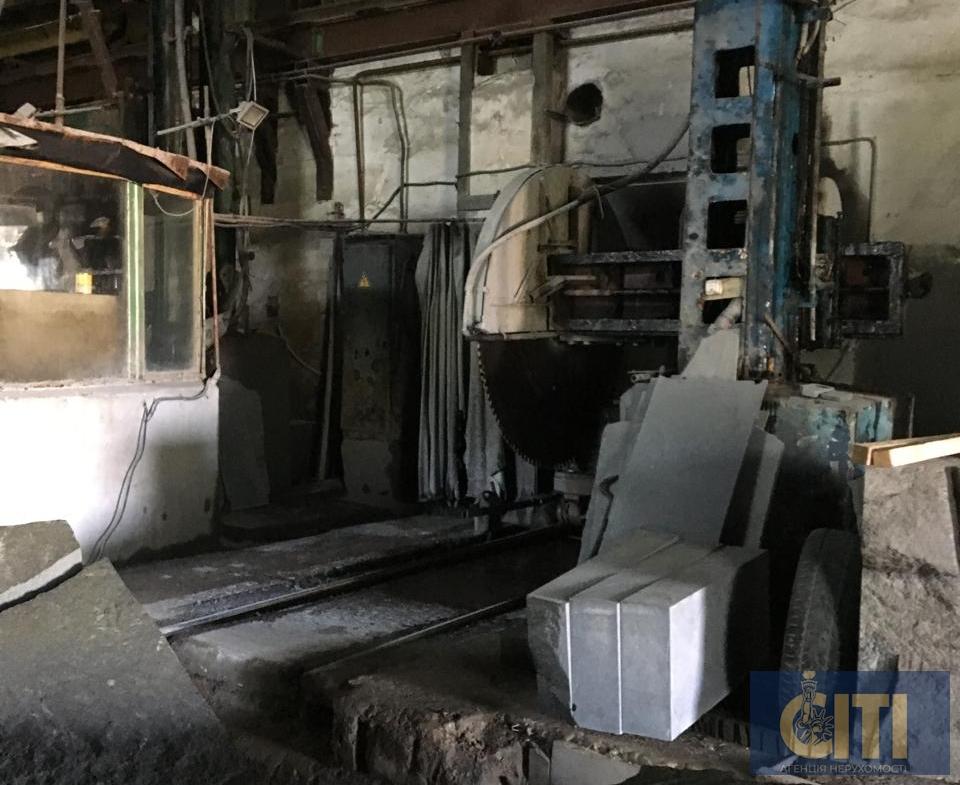 Stone processing shop with full equipment for sale, Khoroshev, Zhytomyr region