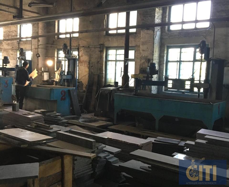 Stone processing shop with full equipment for sale, Khoroshev, Zhytomyr region