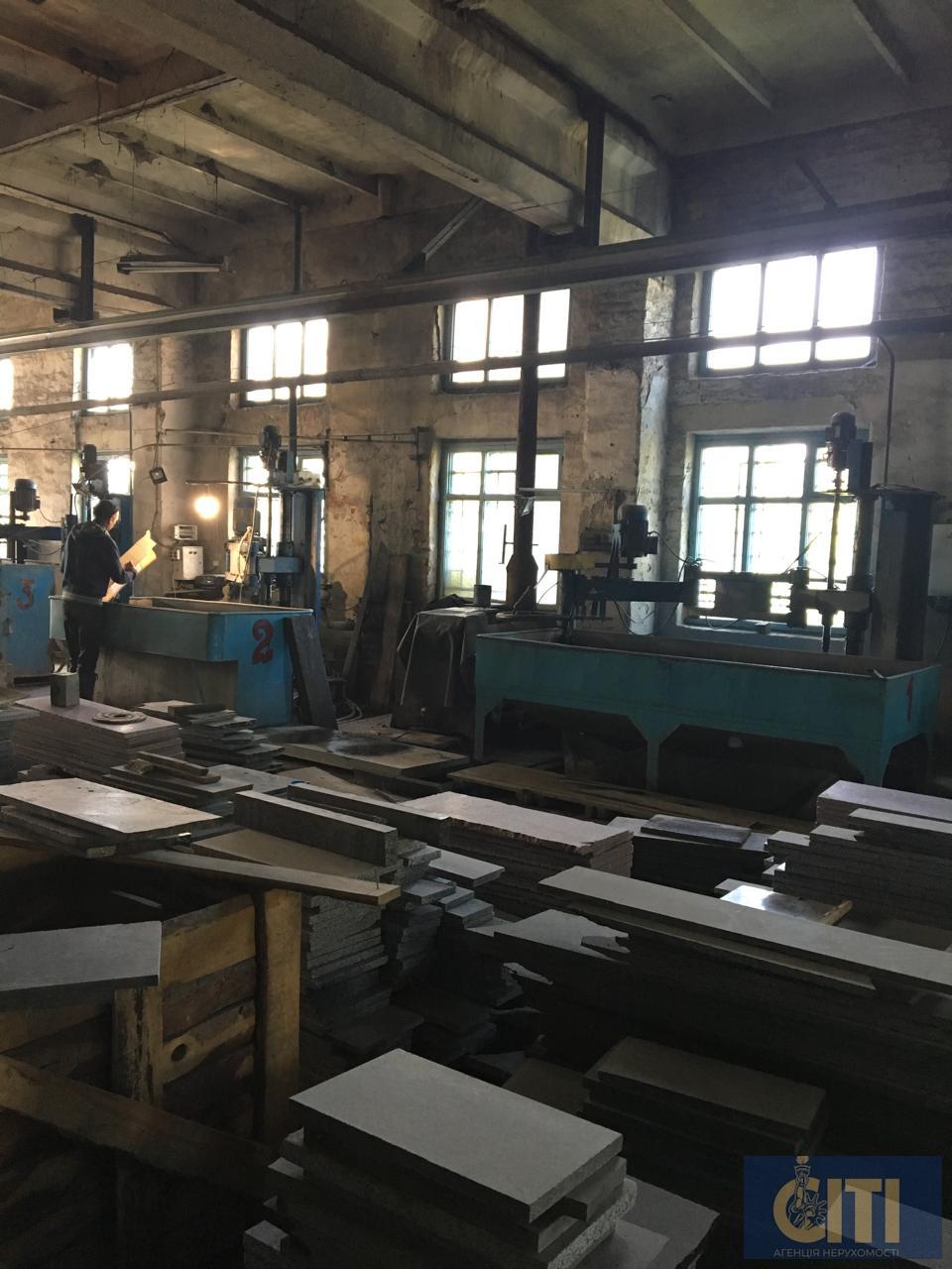 Stone processing shop with full equipment for sale, Khoroshev, Zhytomyr region