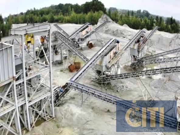 For sale granite quarry and crushed stone plant in Zhytomyr region