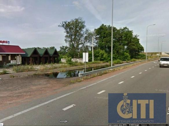 Продається земельна ділянка комерційного призначення площею 30 соток по Київському шосе, в районі с. Глибочиця. Глибочиця.