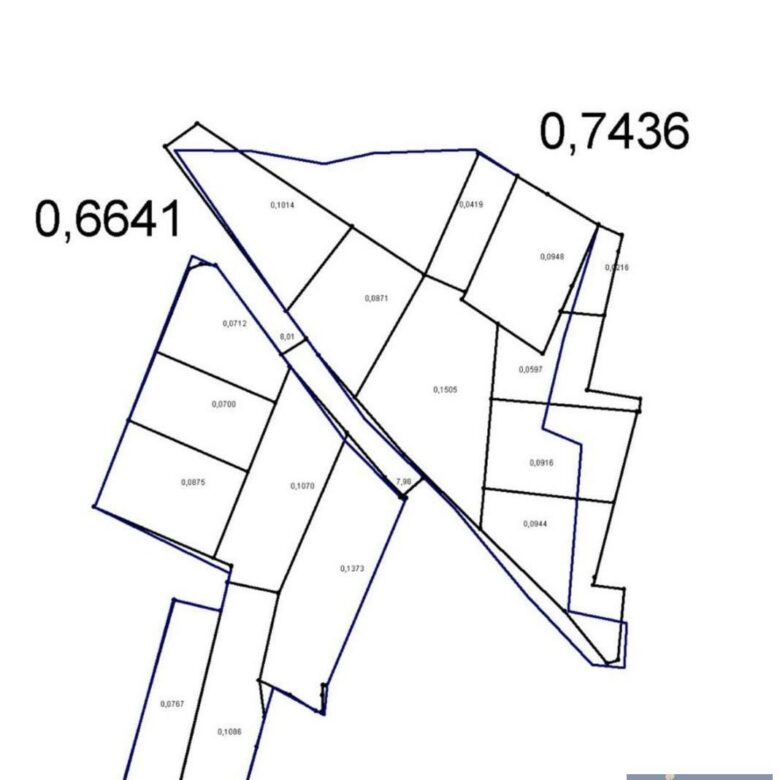 Продаж земельної ділянки під будівництво в с.Зарічани, 141 сот.