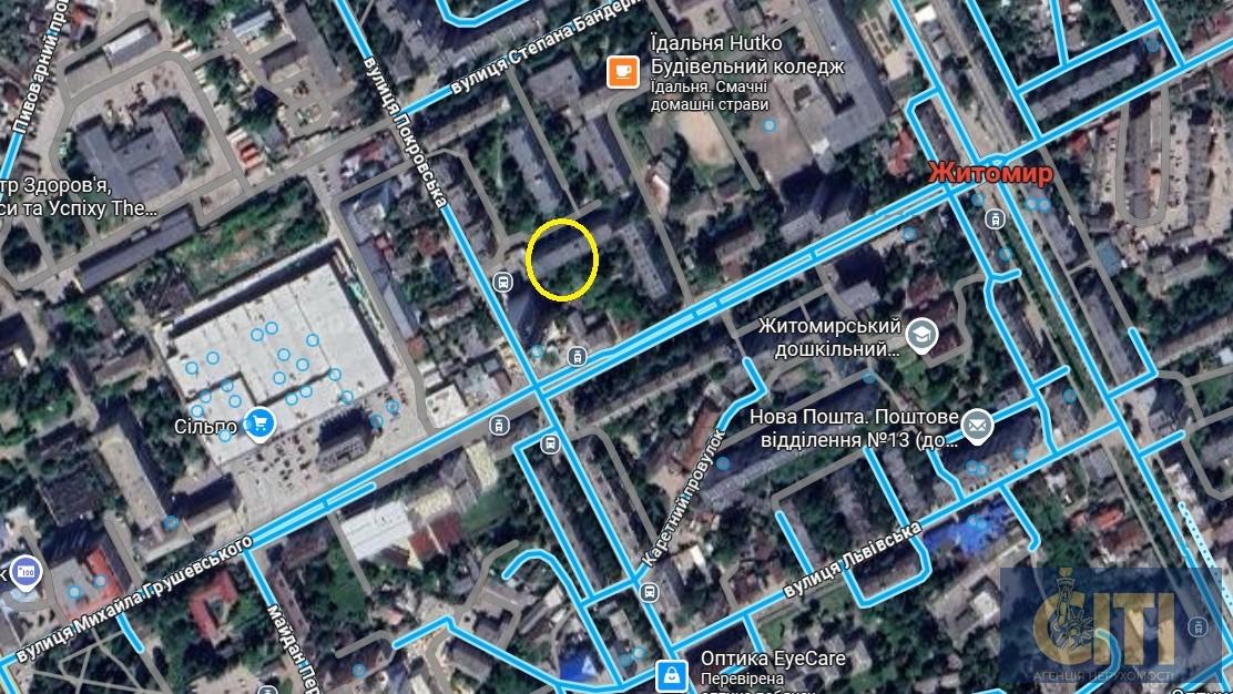 Продаж комерційного приміщення, 125 кв.м., центр Житомира