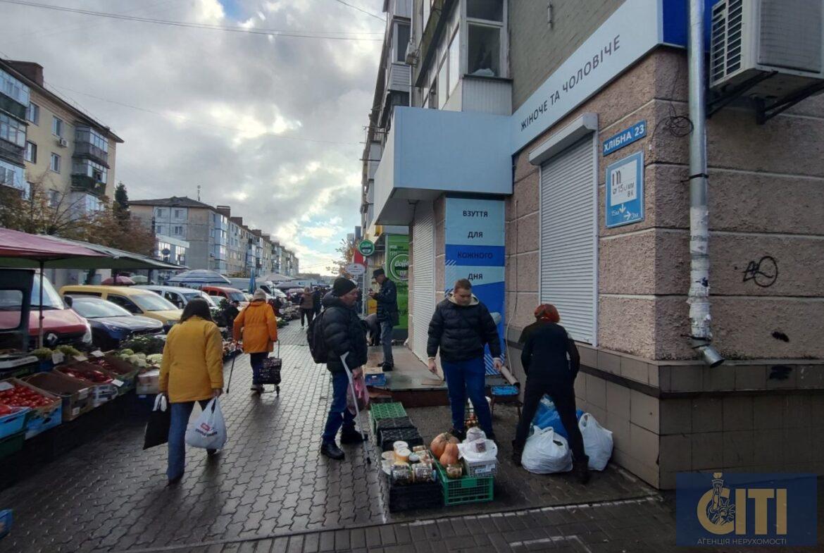 Оренда магазину вул. Хлібна/Київська площею 100 кв.м.