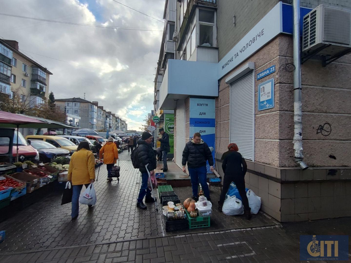 Оренда магазину вул. Хлібна/Київська площею 100 кв.м.
