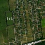 Продається перспективна земельна ділянка площею 1 га в с. Мамрин, Житомирська область.